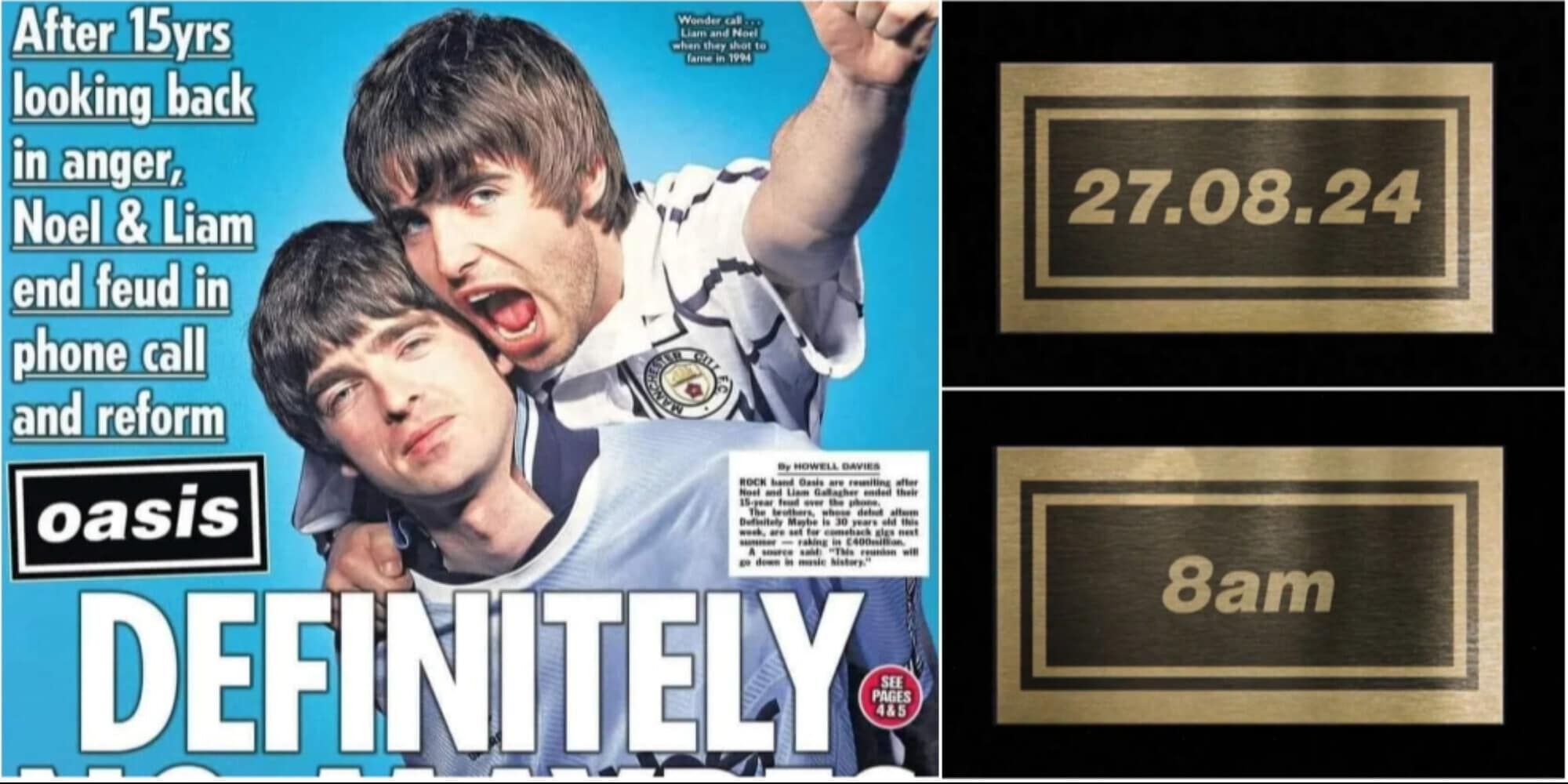 I fratelli Gallagher pronti a rifondare gli Oasis: indizi social e rumors