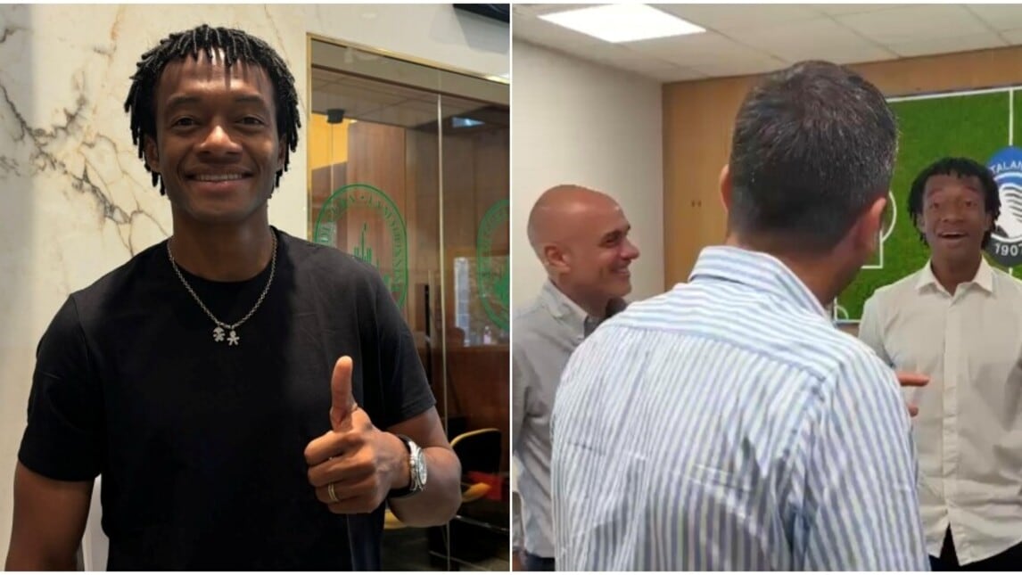 Atalanta, Cuadrado a Zingonia dopo le visite mediche