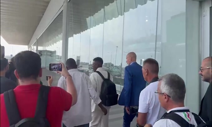 Roma, a Fiumicino è sbarcato Abdulhamid