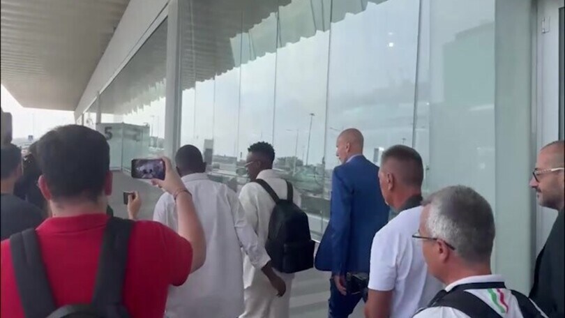 Roma, a Fiumicino è sbarcato Abdulhamid