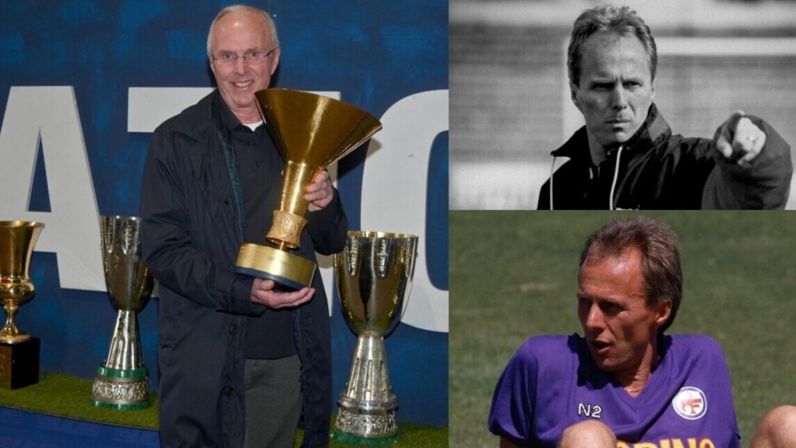 Eriksson, una vita dedicata al calcio: le immagini più belle di una carriera leggendaria