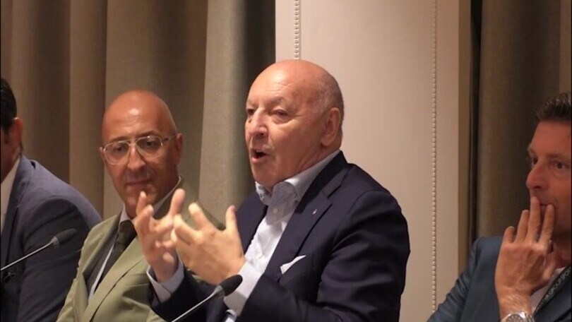 Marotta sottolinea: "Noi i meno ammoniti del campionato grazie..."
