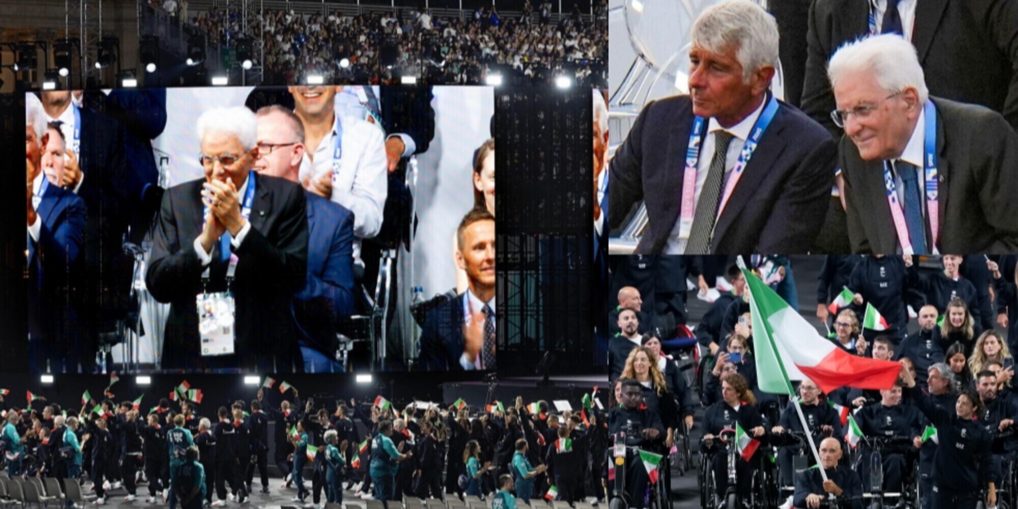 Paralimpiadi, estasi Italia: Mattarella omaggia gli azzurri alla cerimonia inaugurale