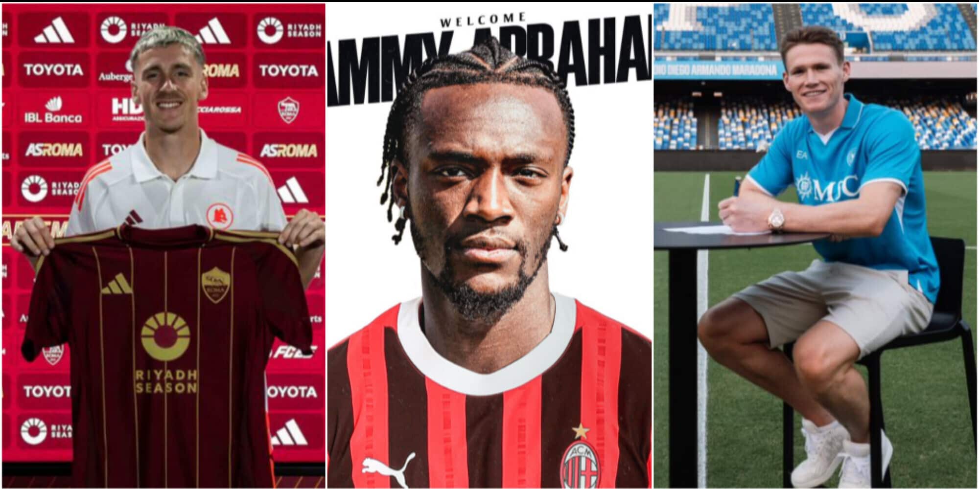 McTominay, Gilmour, Abraham, Saelemaekers, Koné: calciomercato, tutti gli ultimi affari