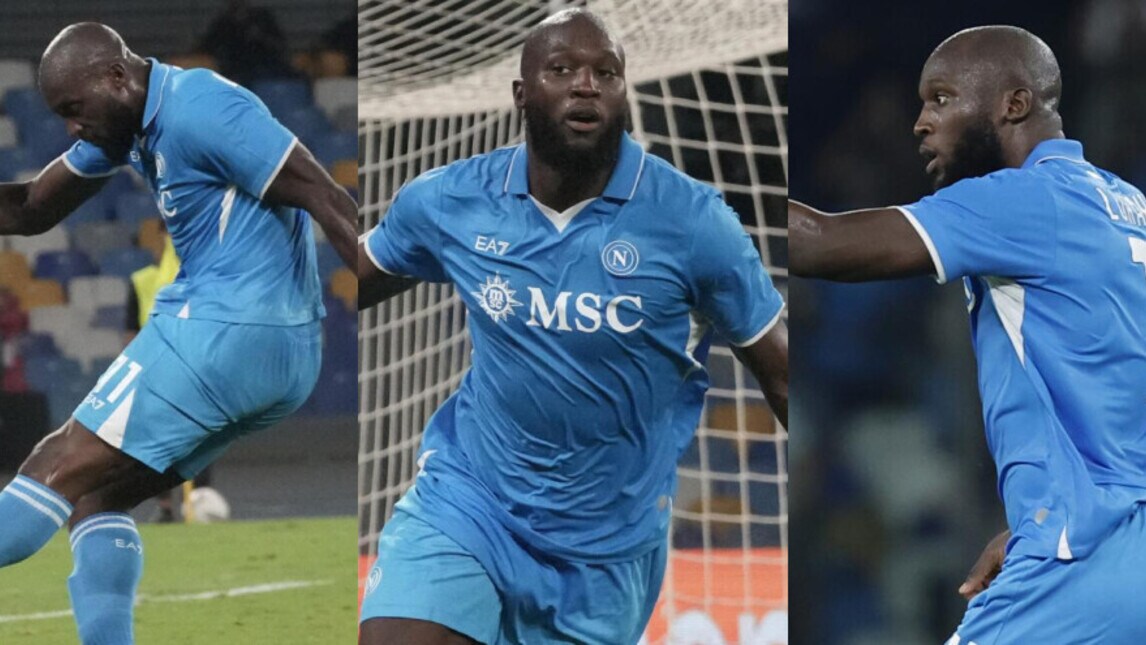 Napoli, favola Lukaku: gol all'esordio contro il Parma