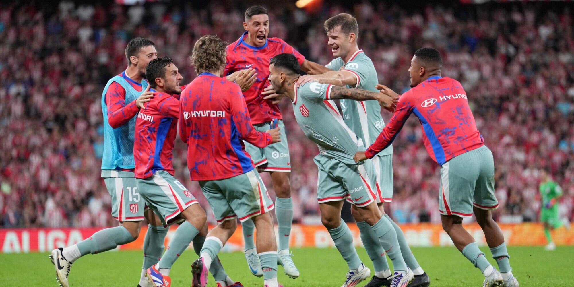 L'Atletico Madrid strappa tre punti all'Athletic: a Bilbao decisivo Correa al 93'