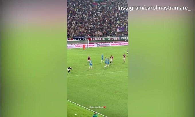 Empoli, Carolina Stramare assiste all'esordio di Pellegri