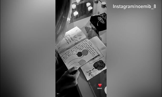 Totti, la figlia Isabel scrive una lettera a Noemi per il suo compleanno