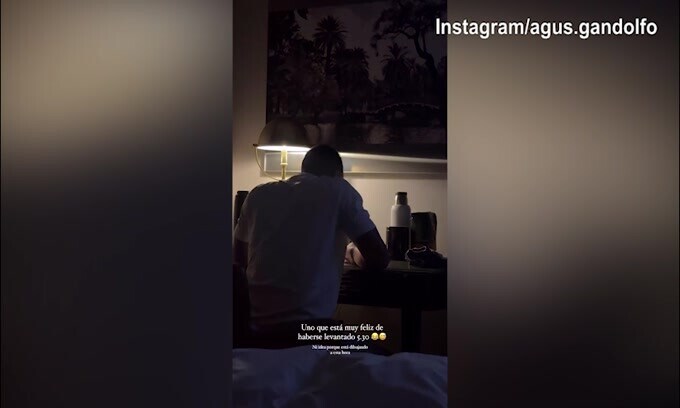 Agustina prende in giro Lautaro: "Uno felice di essersi alzato alle 5..."