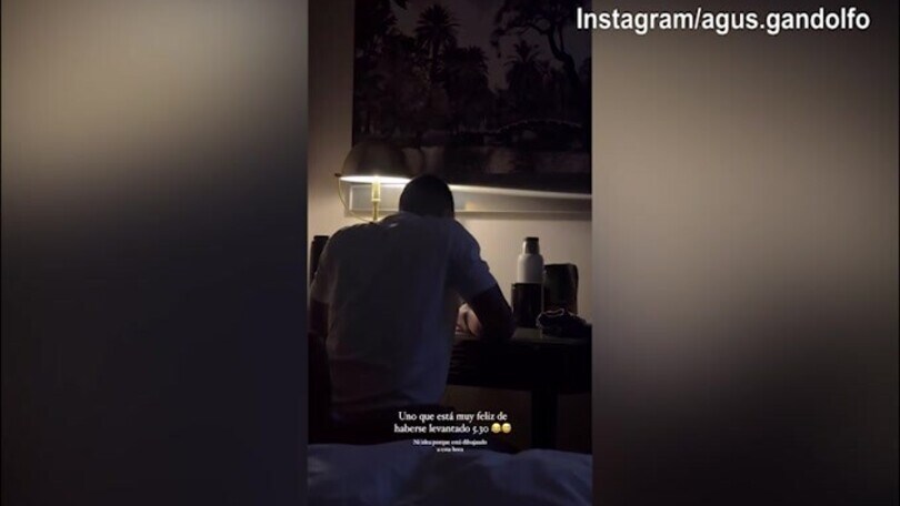 Agustina prende in giro Lautaro: "Uno felice di essersi alzato alle 5..."