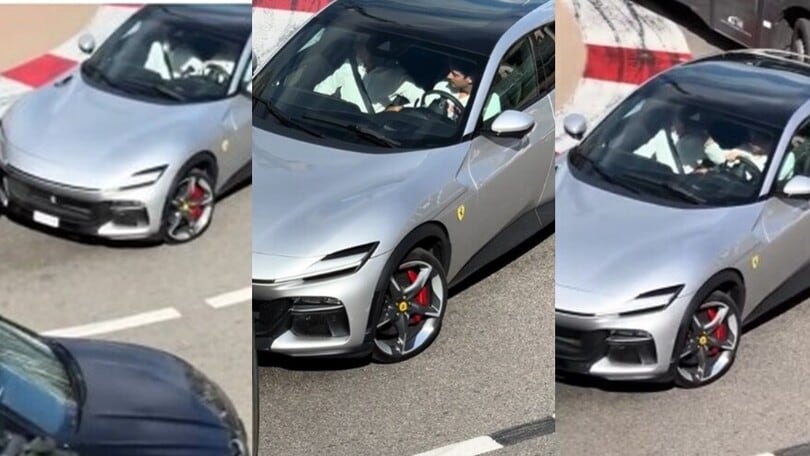 Leclerc, incidente a Montecarlo: tampona un'auto a bordo della sua Ferrari