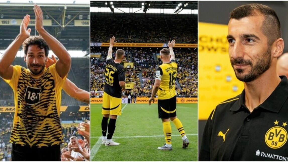 Roma, Hummels presente alla partita d'addio di Piszczek e Blaszczykowski: le FOTO