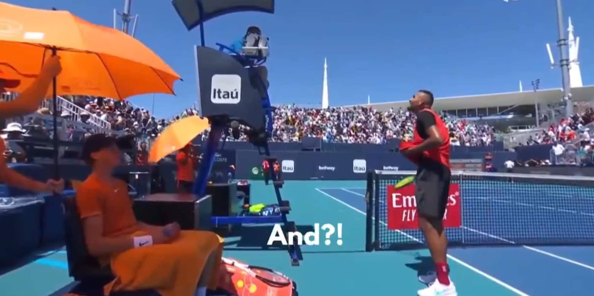 Quando Sinner snobbò Kyrgios in campo: il video ritorna virale