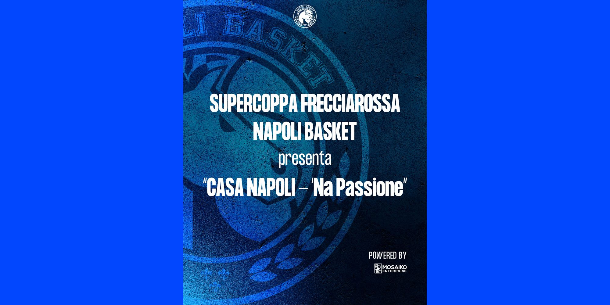 Napoli Basket, iniziativa speciale per la Supercoppa