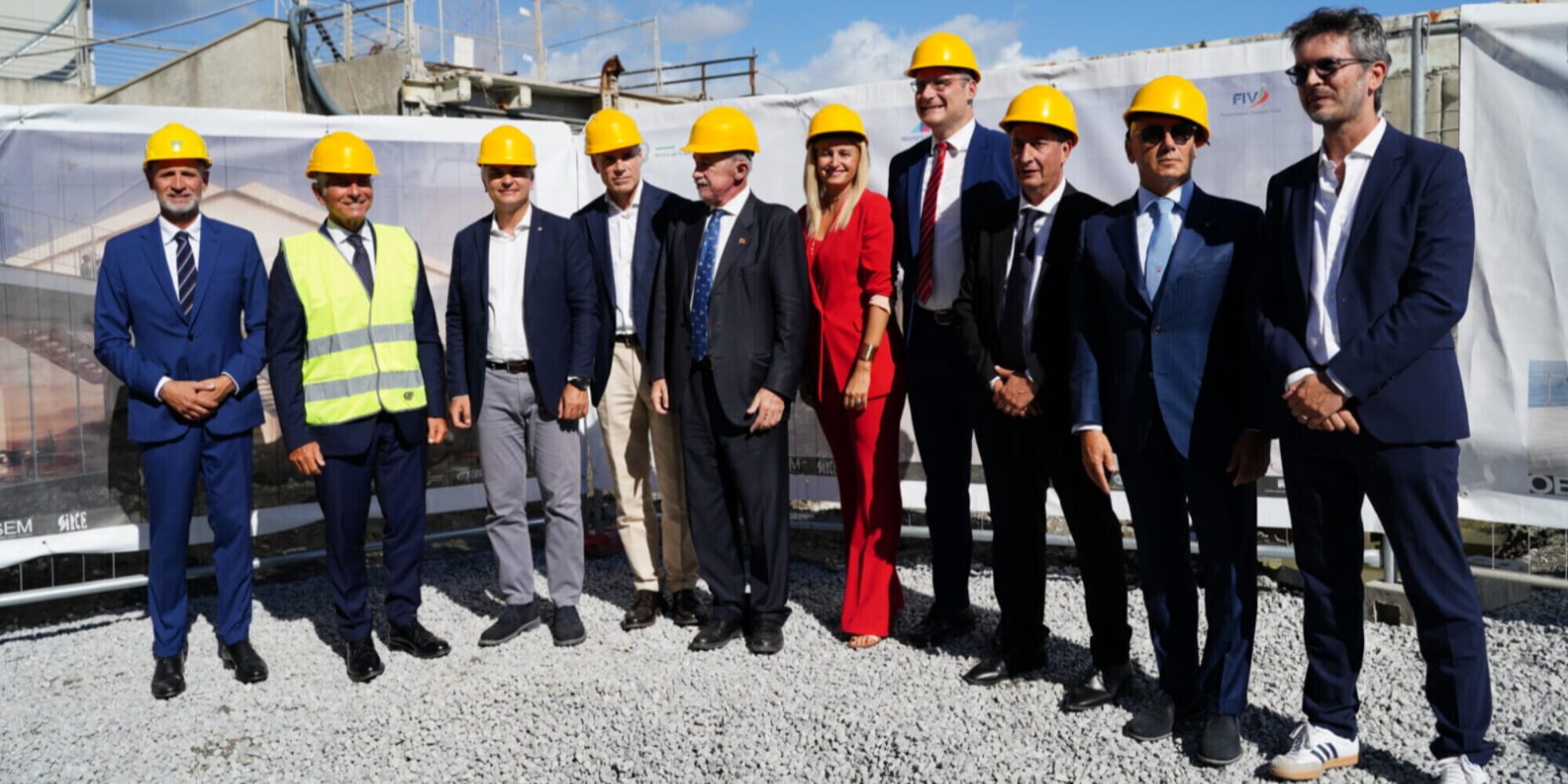 Casa della Vela. La posa della prima pietra. Abodi: “Funzionale per l’alto livello e anche per lo sport di base”
