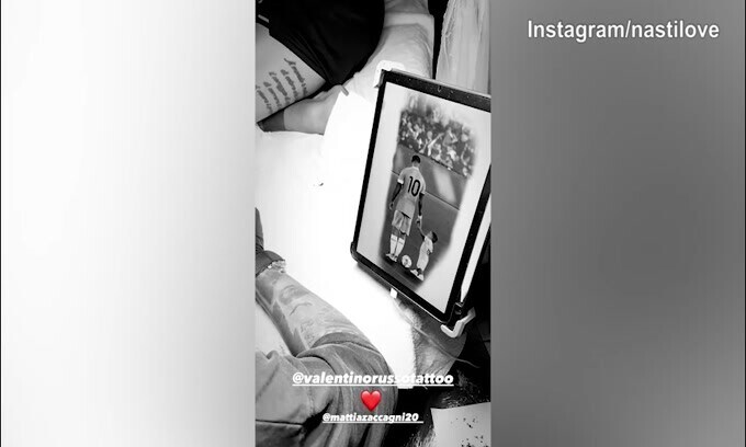 Nuovo tatuaggio per Mattia Zaccagni