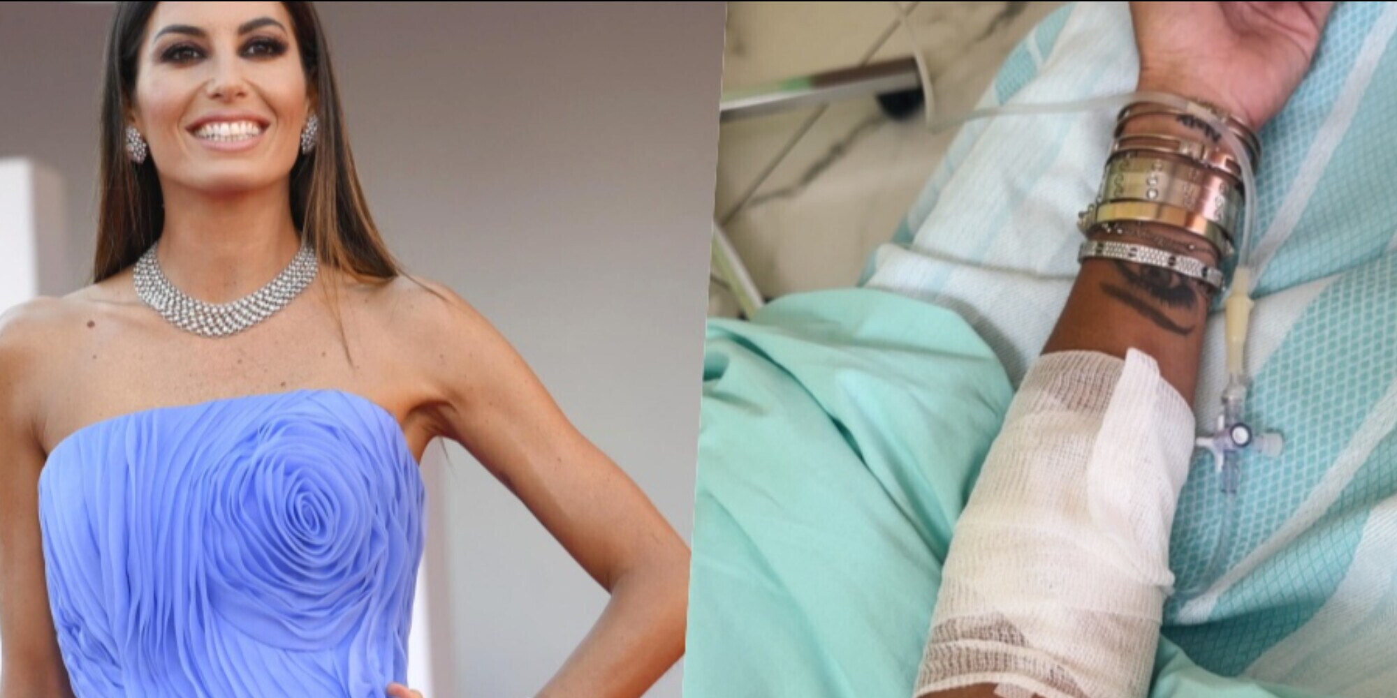Elisabetta Gregoraci in ospedale: "Mi hanno ricoverata, devo pensare a me"