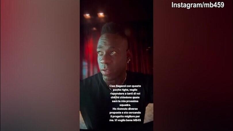 Balotelli sbotta via social: "Su di me tante invenzioni"