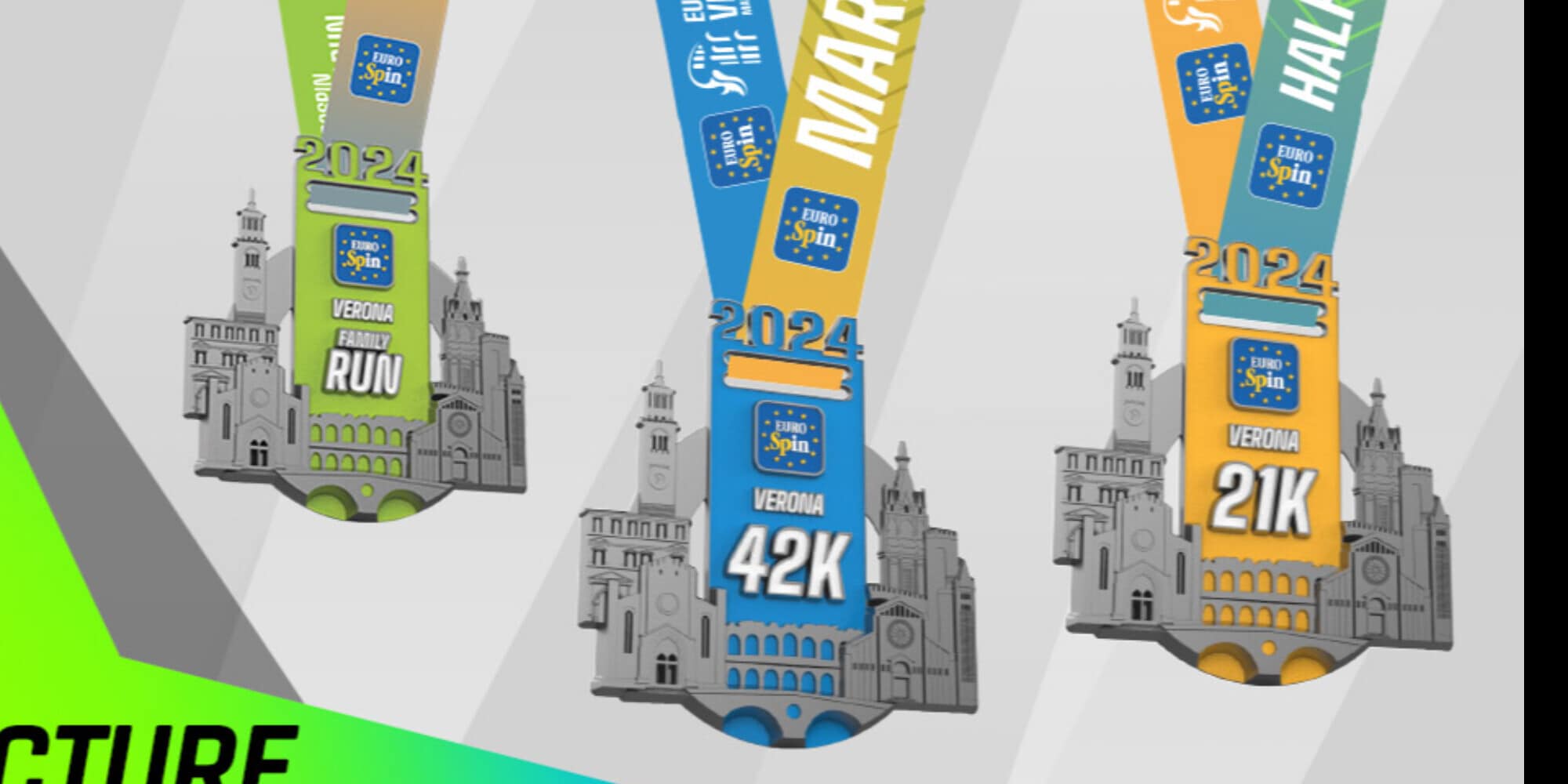 La medaglia di Eurospin Verona Run Marathon, un capolavoro d’arte ed emozioni per il 17 novembre