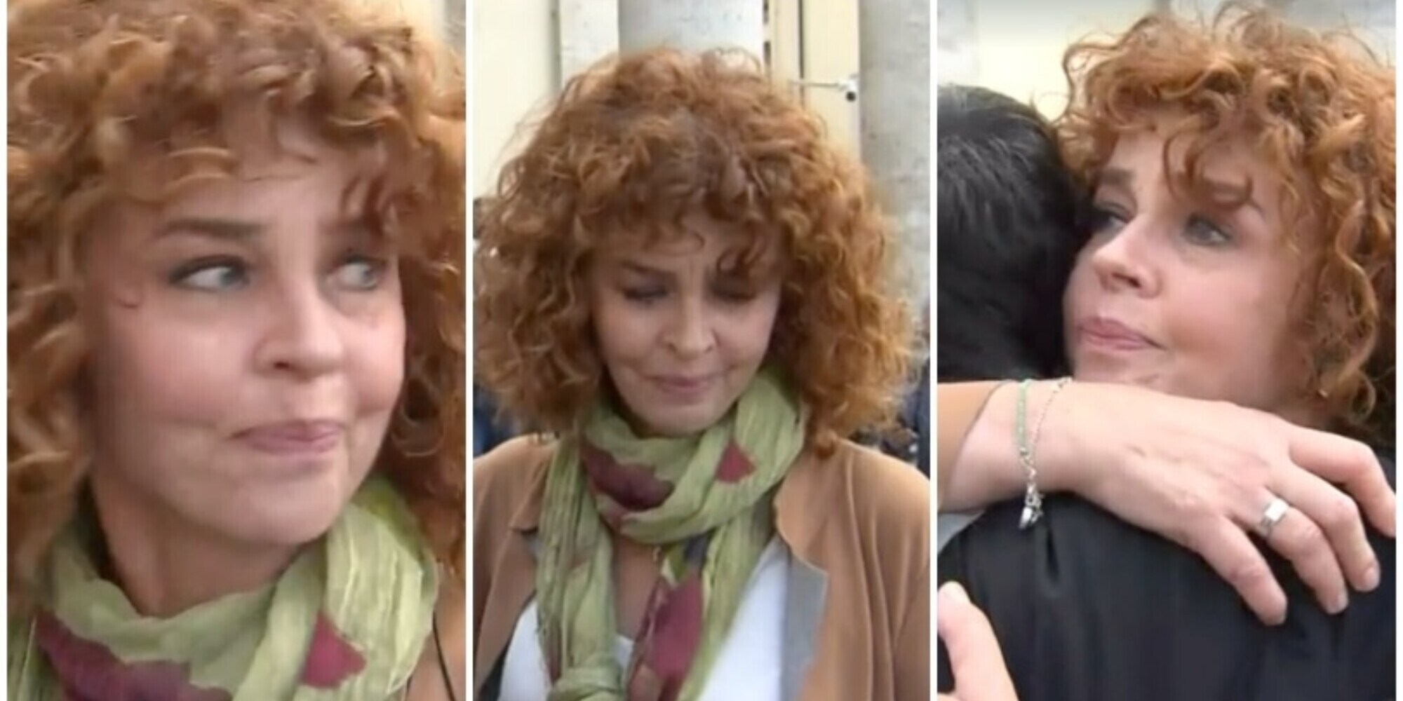 Funerali Luca Giurato, Paola Saluzzi scoppia a piangere in diretta tv: l'emozione è troppo forte