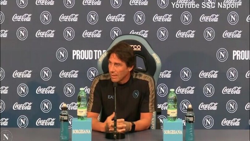 Conte: "Storia del Napoli? Già ne faccio parte"