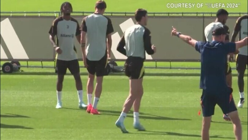 Juventus, i bianconeri in campo alla Continassa per il Psv