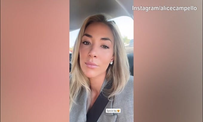Alice Campello sui social: "Special day". Cosa succederà?
