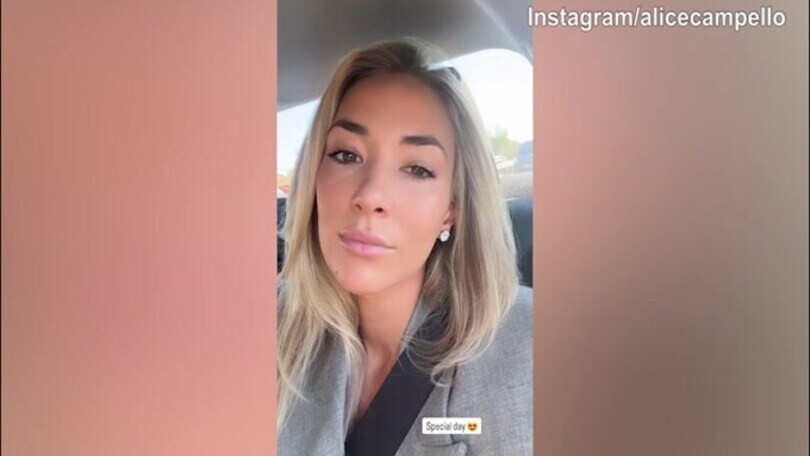 Alice Campello sui social: "Special day". Cosa succederà?