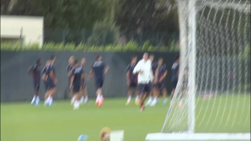 Bologna, allenamento prima del ritorno in Champions