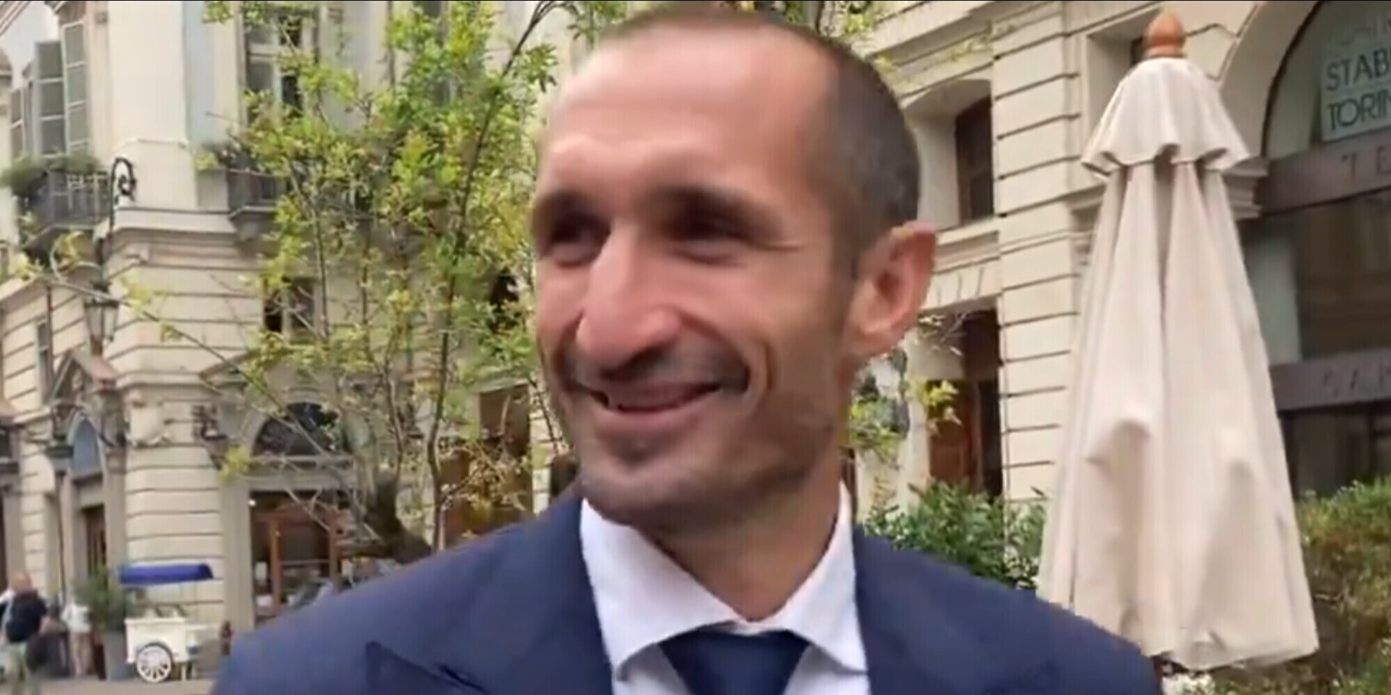 Juve-Psv, Chiellini al pranzo Uefa: prima uscita da dirigente