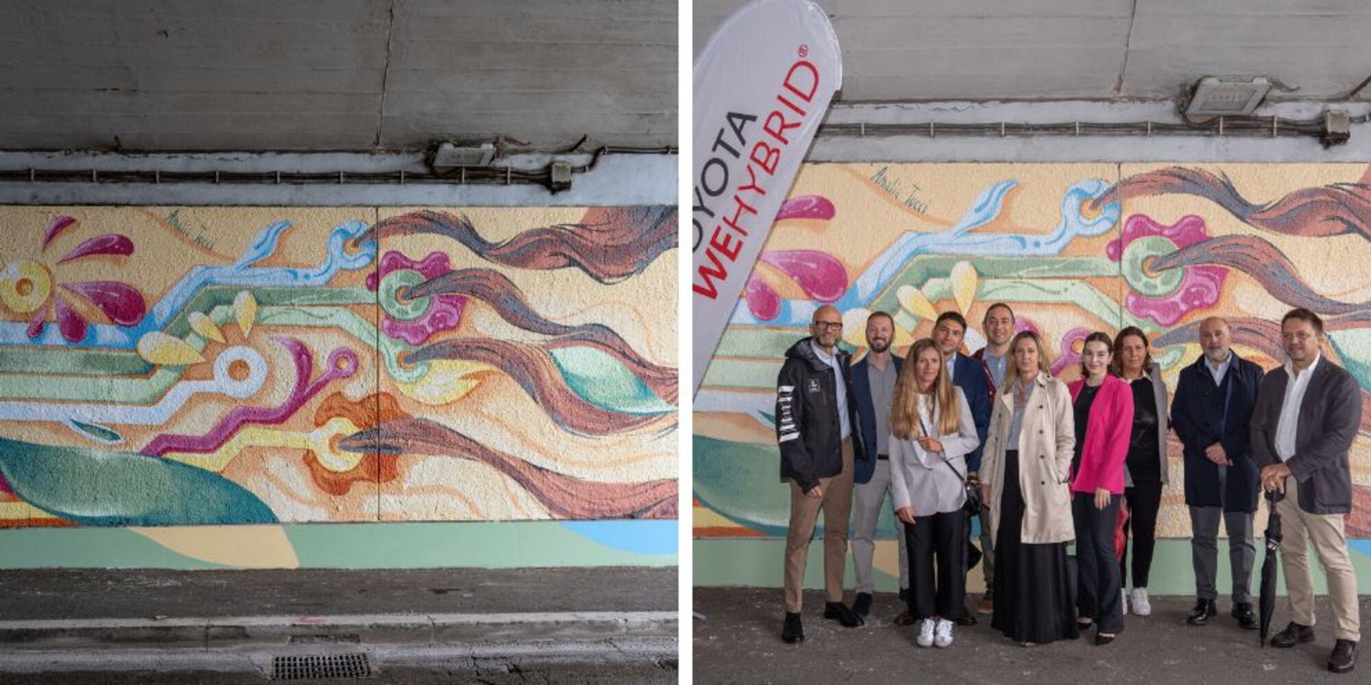 San Paolo, il murale firmato Toyota e Retake Roma è innovativo: ecco perché