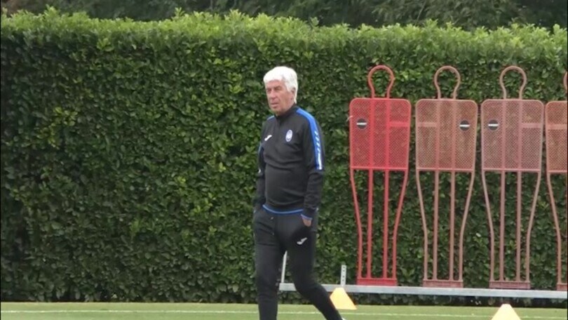 Atalanta, la rifinitura prima dell'Arsenal
