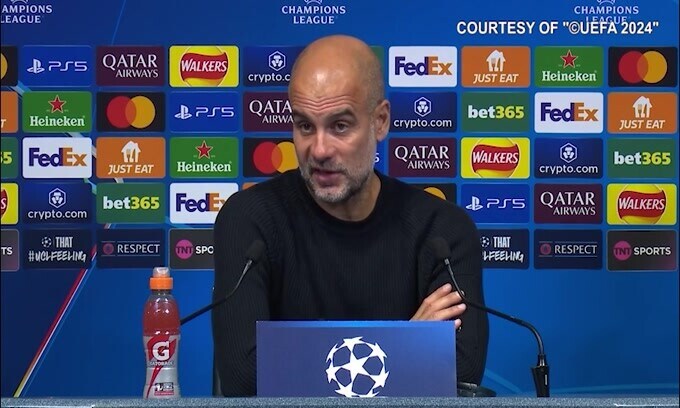 Guardiola: "Haaland contro l'Inter fatica? Era marcato da sei uomini"