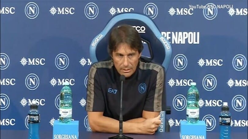 Conte: "Juve e Napoli partono da livelli diversi"