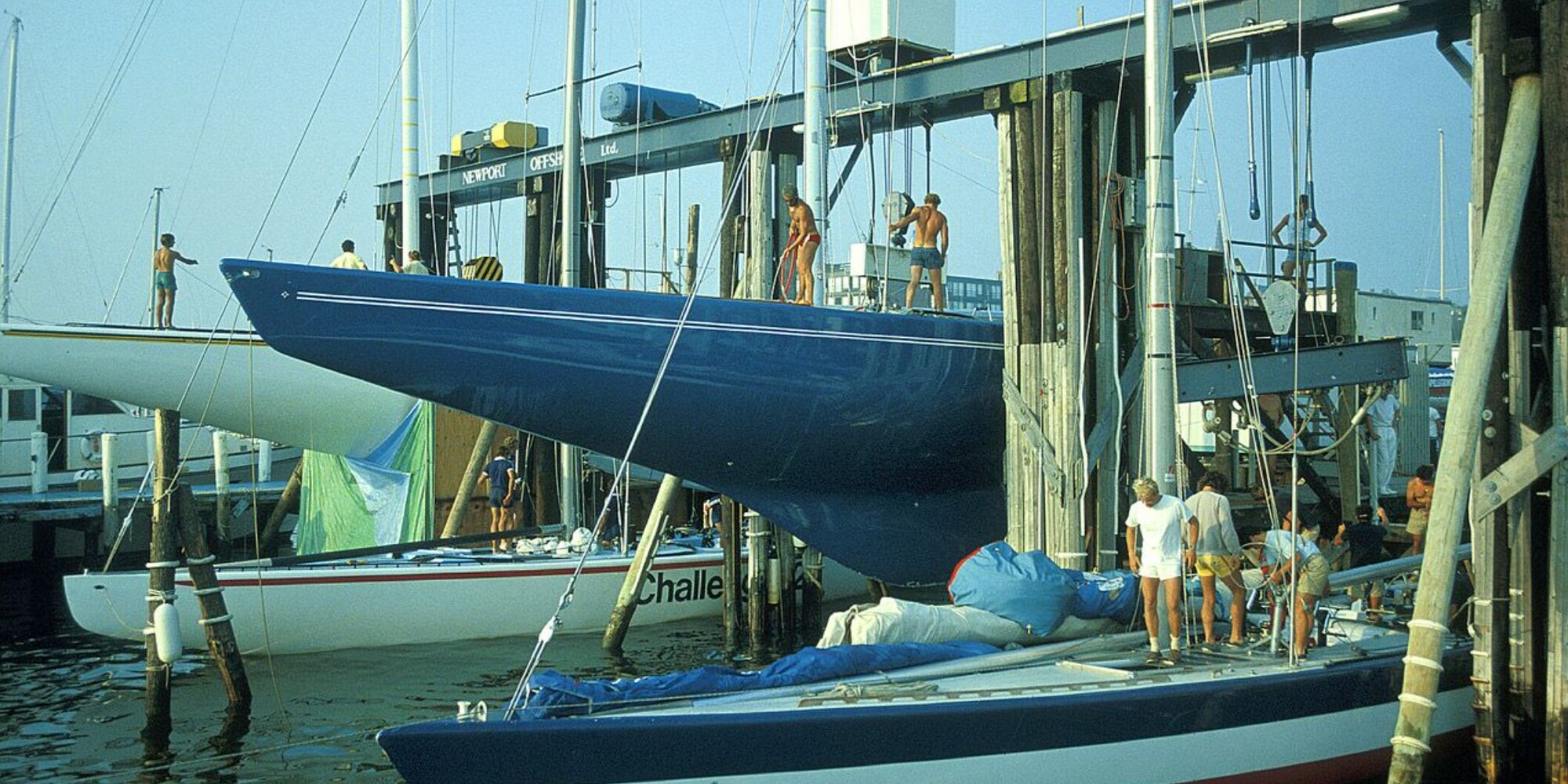 Azzurra, la prima sfida italiana all'America's Cup