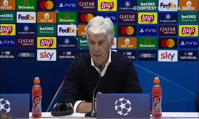 Gasperini: "Peccato per il rigore sbagliato, ma è un buon punto"