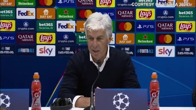 Gasperini: "Peccato per il rigore sbagliato, ma è un buon punto"