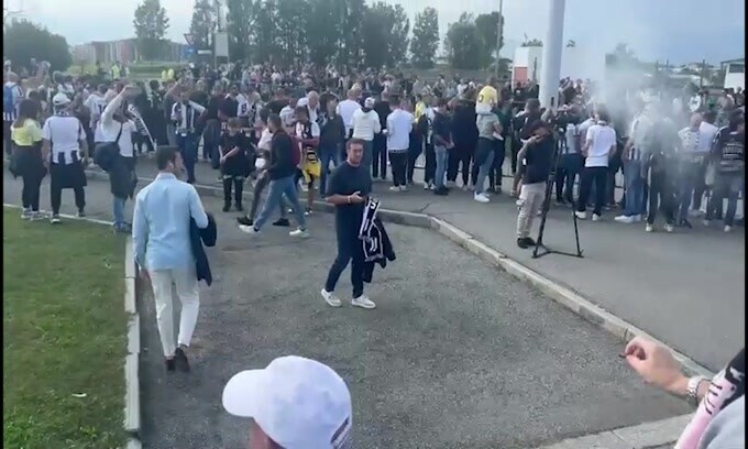 Juve-Napoli: arriva il pullman bianconero
