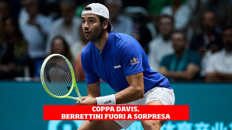 Coppa Davis, Berrettini fuori a sorpresa