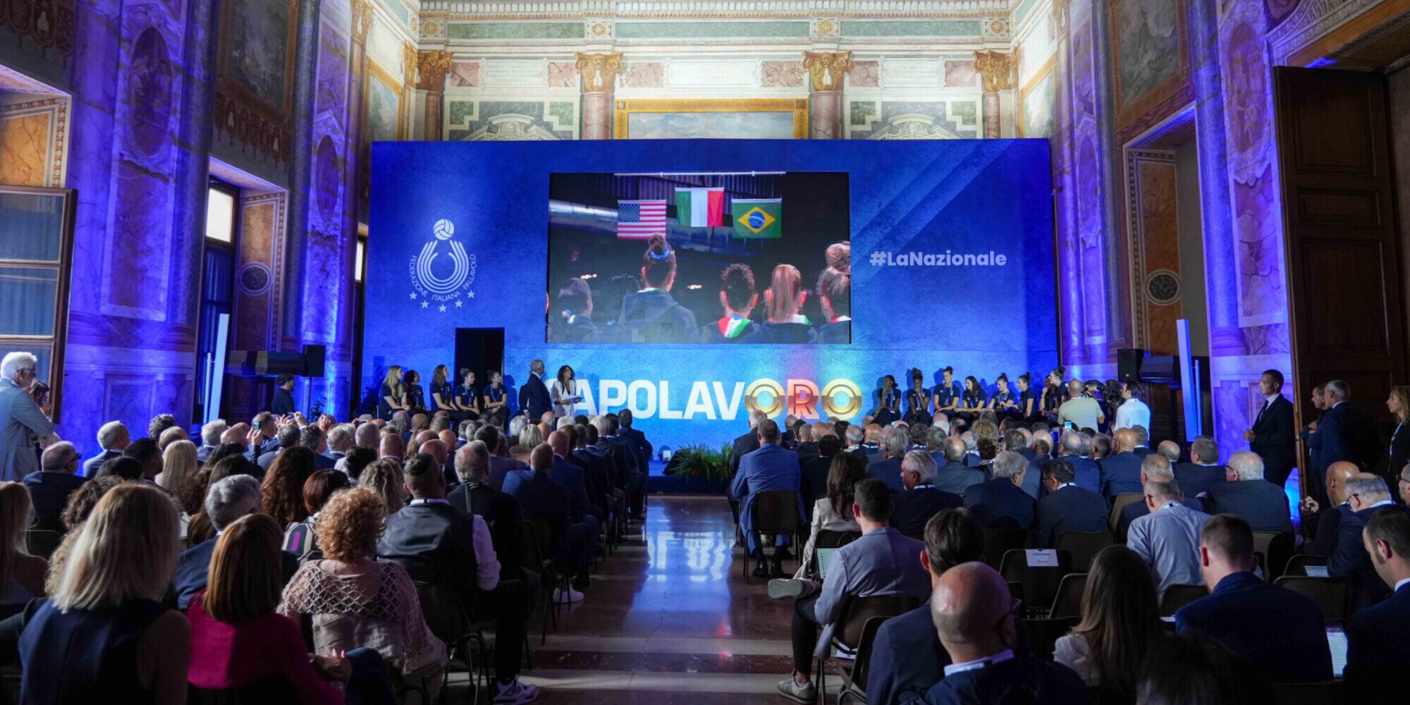 Celebrata a Roma la medaglia d'oro di Parigi