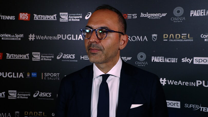 Italian Padel Awards, intervista al vice presidente della Regione Puglia Raffaele Piemontese
