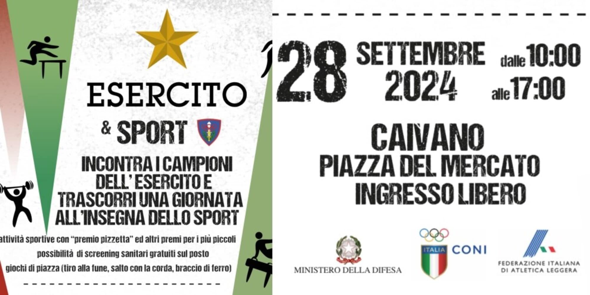 "Esercito e Sport in piazza", evento a Caivano