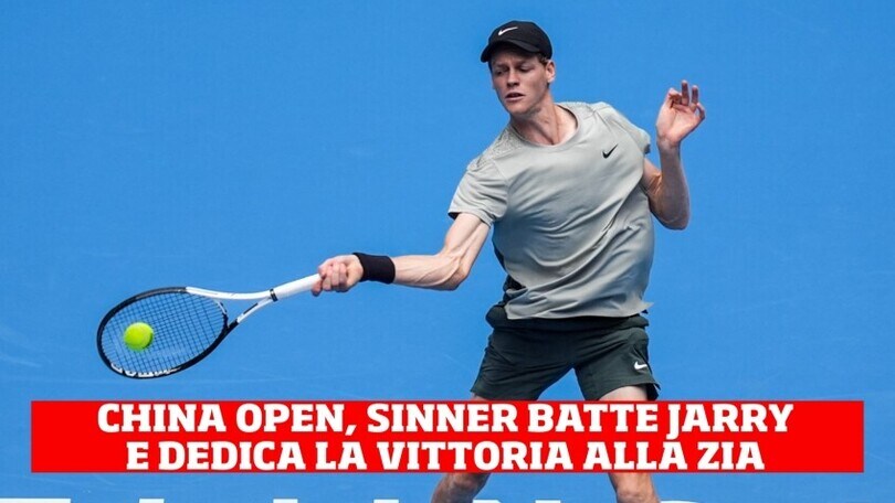 Sinner e il gesto commovente: dedica la vittoria alla zia