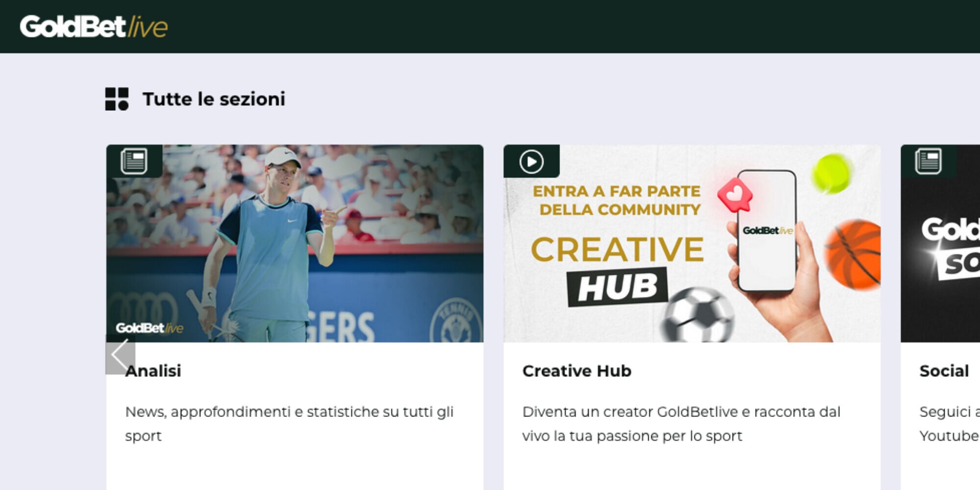 Goldbetlive, molto più di un livescore