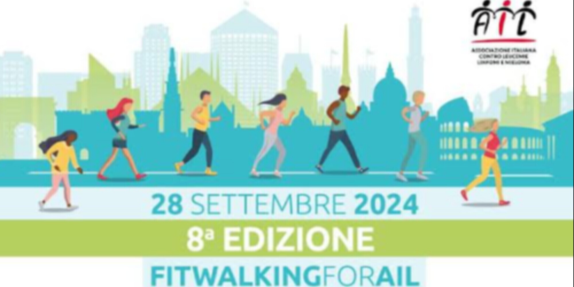 Sabato a Genova l’ottava edizione di Fitwalking for AIL