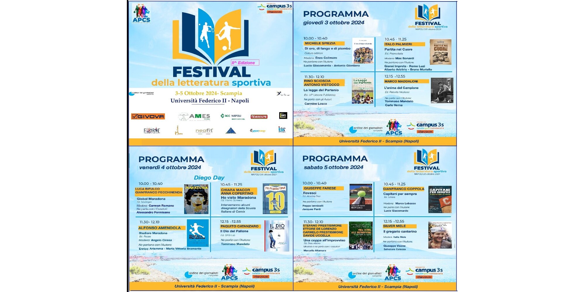 Festival della letteratura sportiva, seconda edizione a Scampia