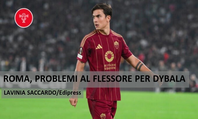 Roma, guai fisici per Dybala. Stasera in campo Milan-Lecce