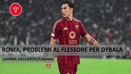 Roma, guai fisici per Dybala. Stasera in campo Milan-Lecce