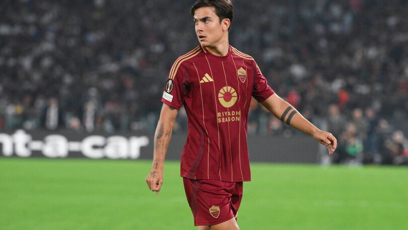 Roma, niente di grave per Dybala. Juve: Motta svela la formazione di domani