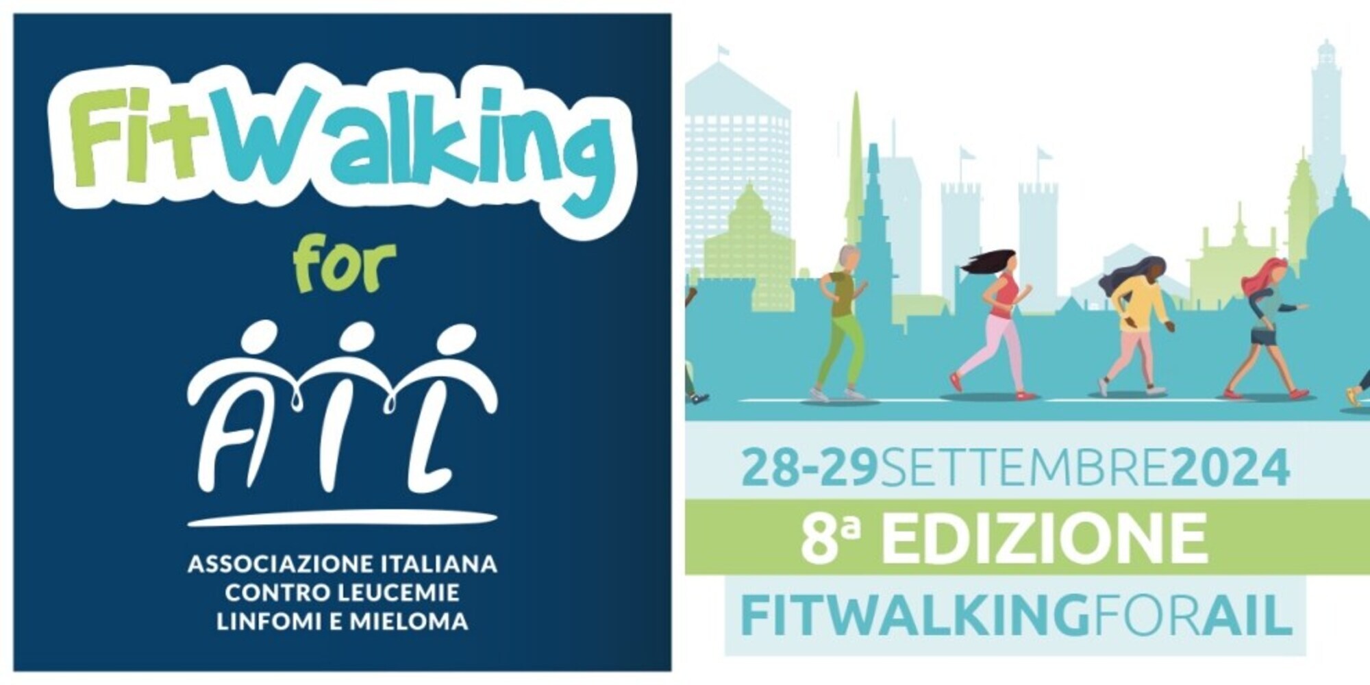 Fitwalking for AIL torna in 35 città